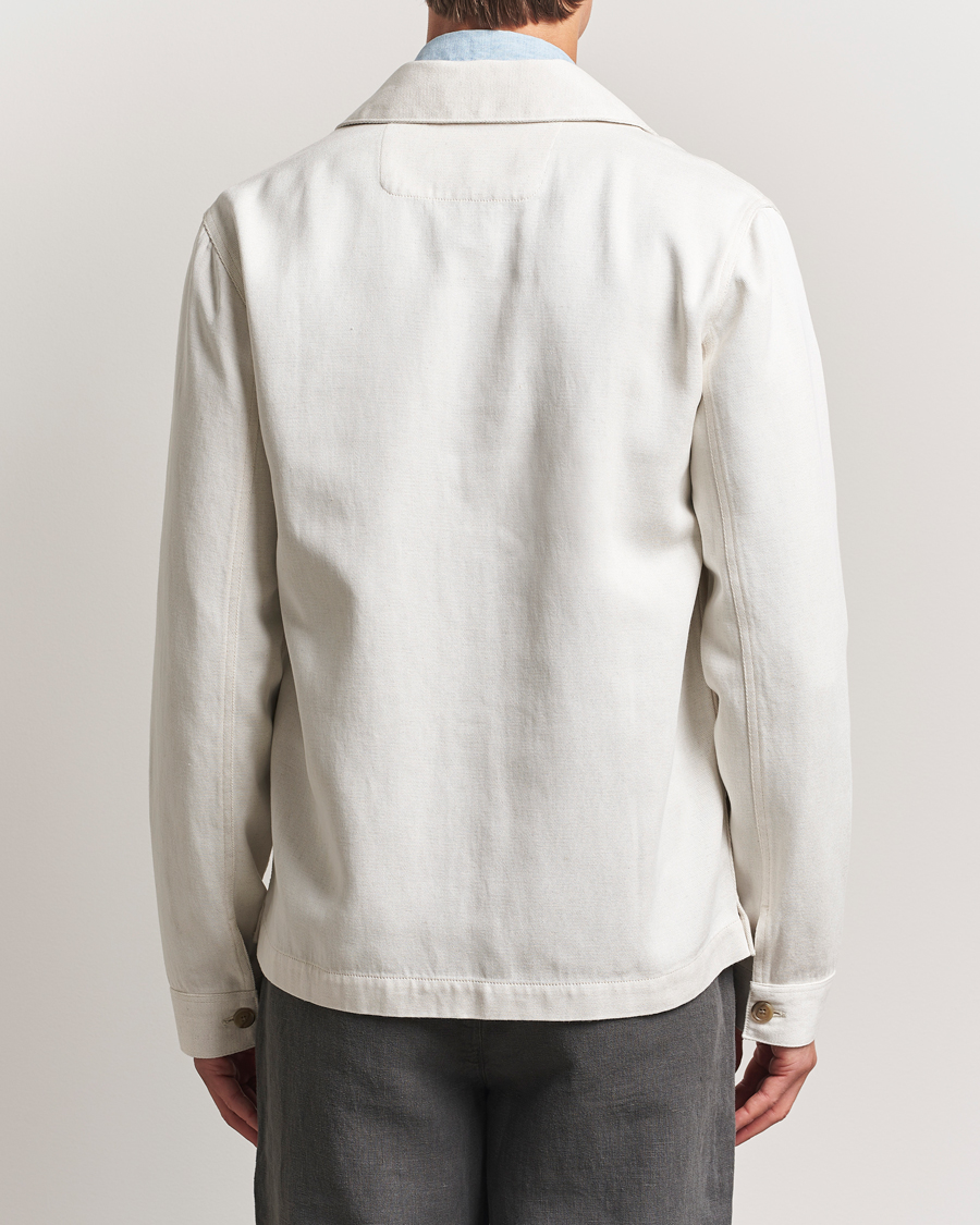 A Day's March Imola Hemp Overshirt Ecru