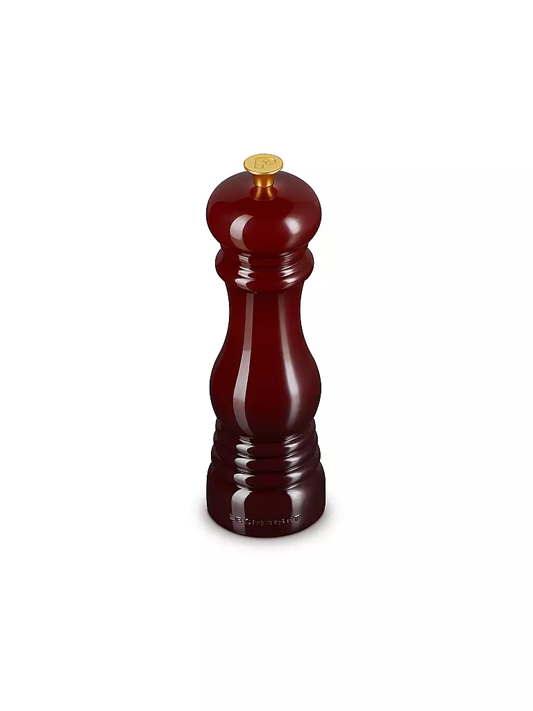 LE CREUSET Pfeffermühle 21cm Garnet dunkelrot