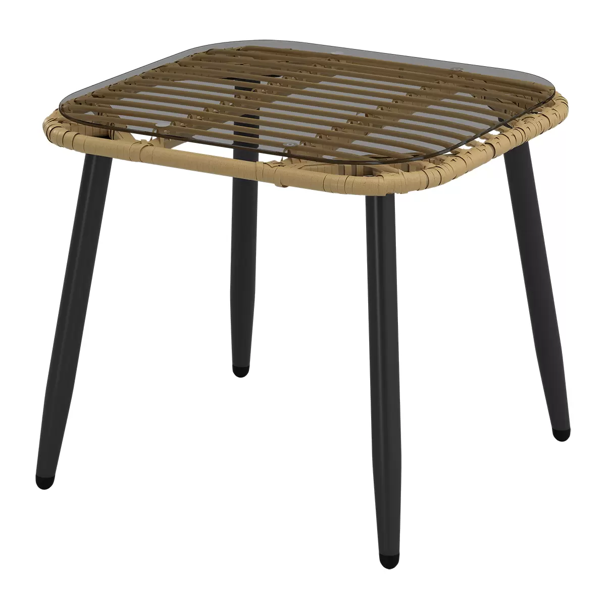Beldano Loungegarnitur Poros 2-teilig grau,natur,schwarz