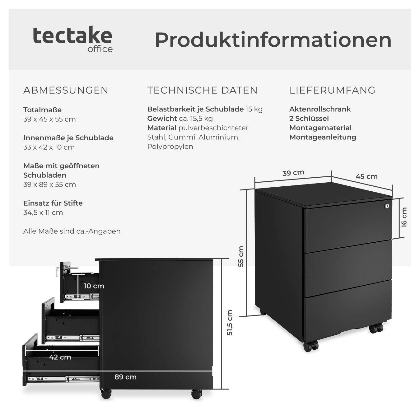 Aktenrollschrank Magna