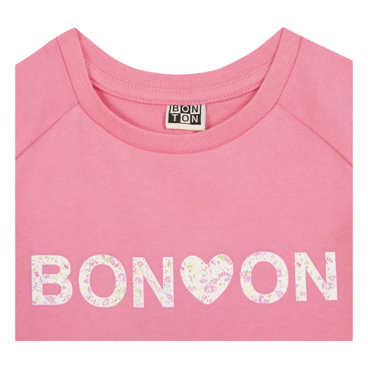 Bonton T-Shirt Trust Coton Bio | Rose