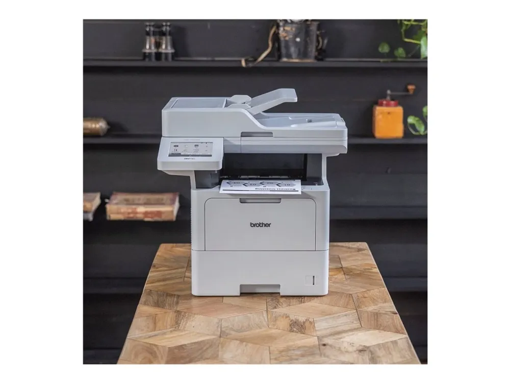 Brother MFC-L6710DW - Multifunktionsprinter - S/H - laser - A4/Legal (medie) - op til 50 spm (kopiering) - op til 50 spm (udskriver) - 520 ark - 33.6 Kbps - USB 2.0, Gigabit LAN, Wi-Fi(n)