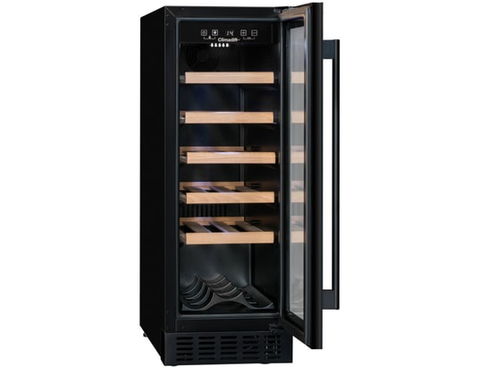 CLIMADIFF - Cave à vin encastrable de service CBU20S2B, Largeur 29.5 cm, 20 bouteilles