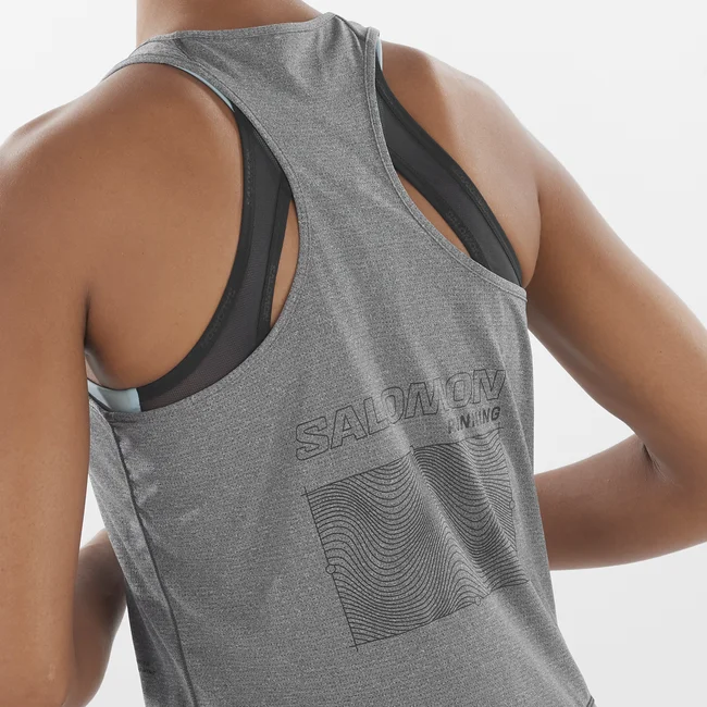 CROSS RUN GRAPHIC  Tanktop Damen