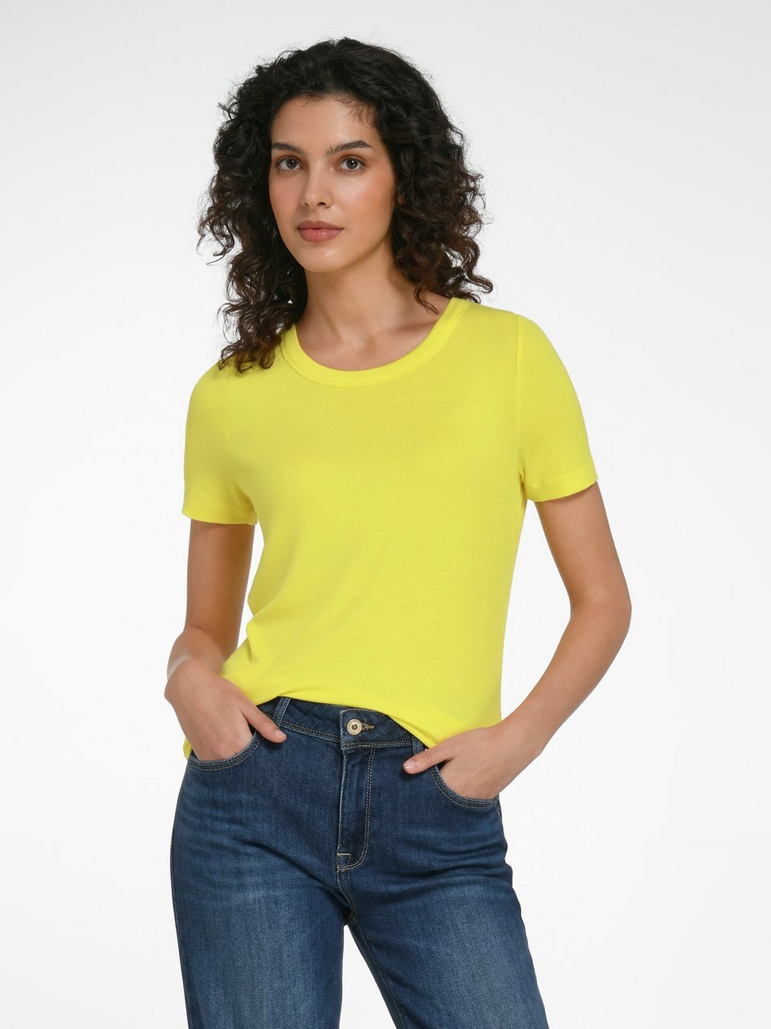 Rundhals-Shirt