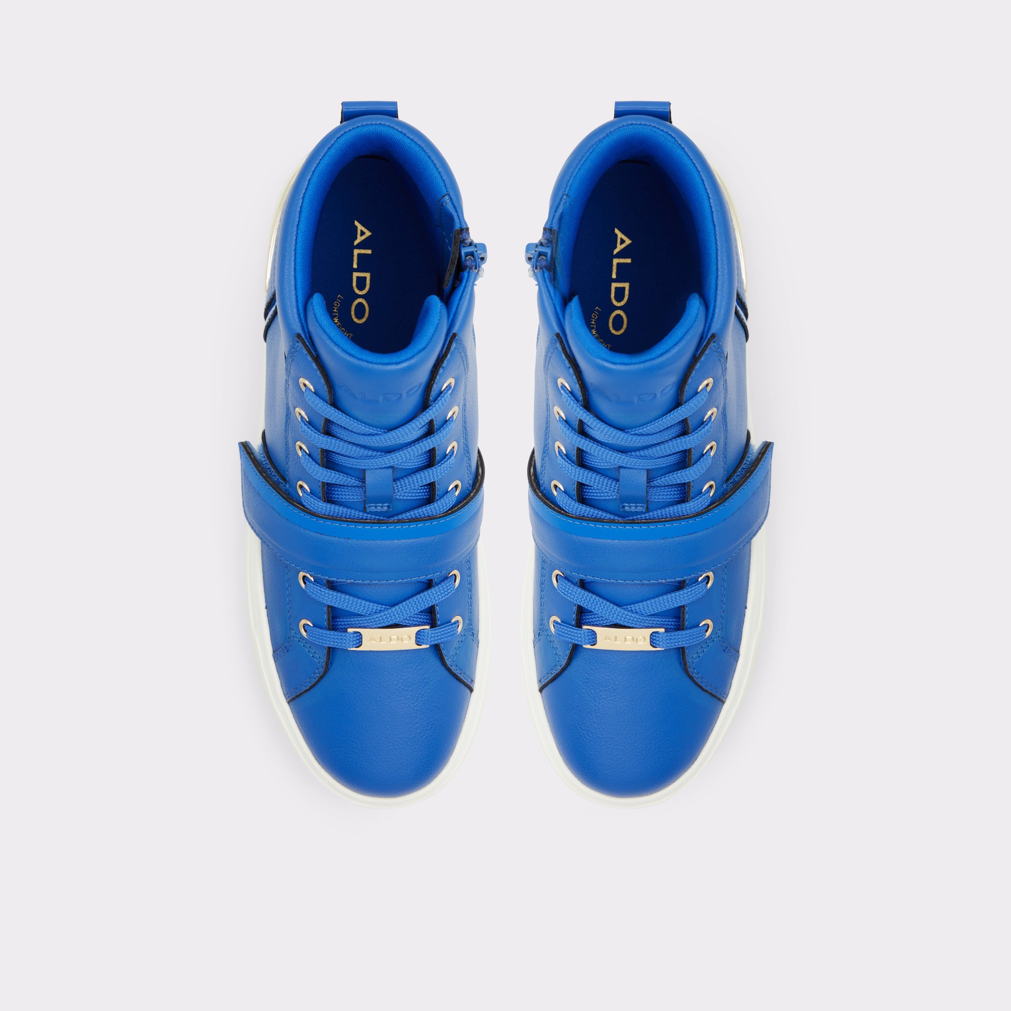 Halenna Blue Women High top sneakers