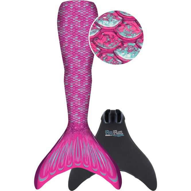 Fin Fun - Meerjungfrau Schwimmflosse - Größe S/M - in pink