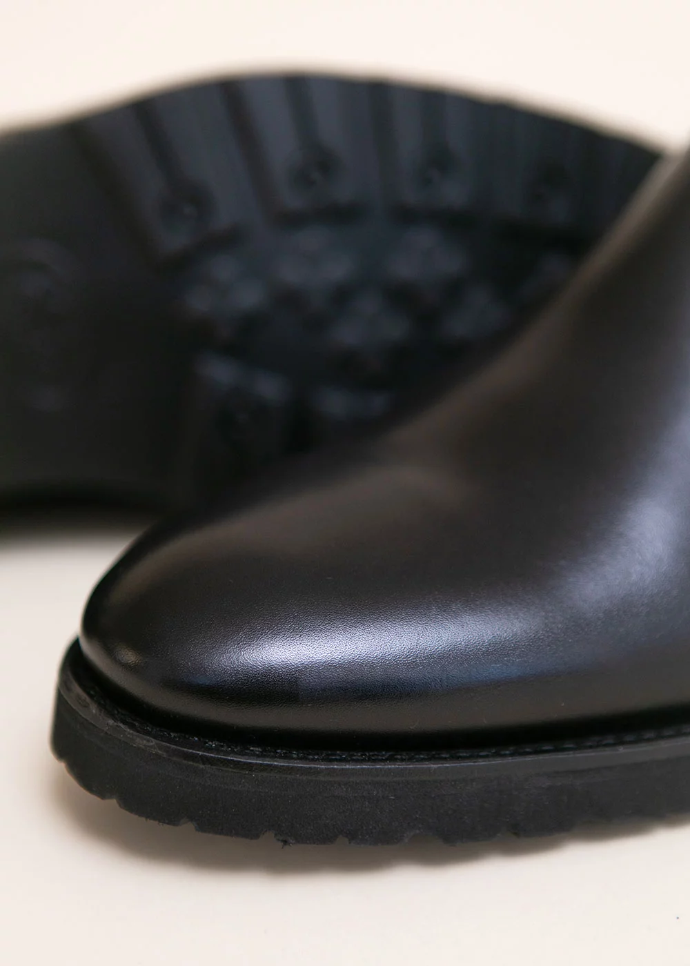 CHELSEA BOOTS PATRIZIO CUIR NOIR