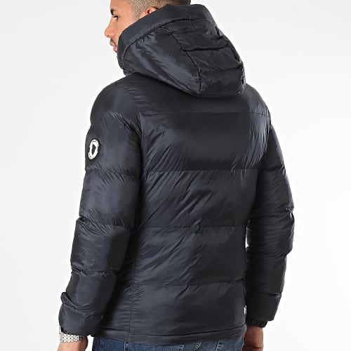 Doudoune Chauffante Capuche Birmingham Bleu Marine