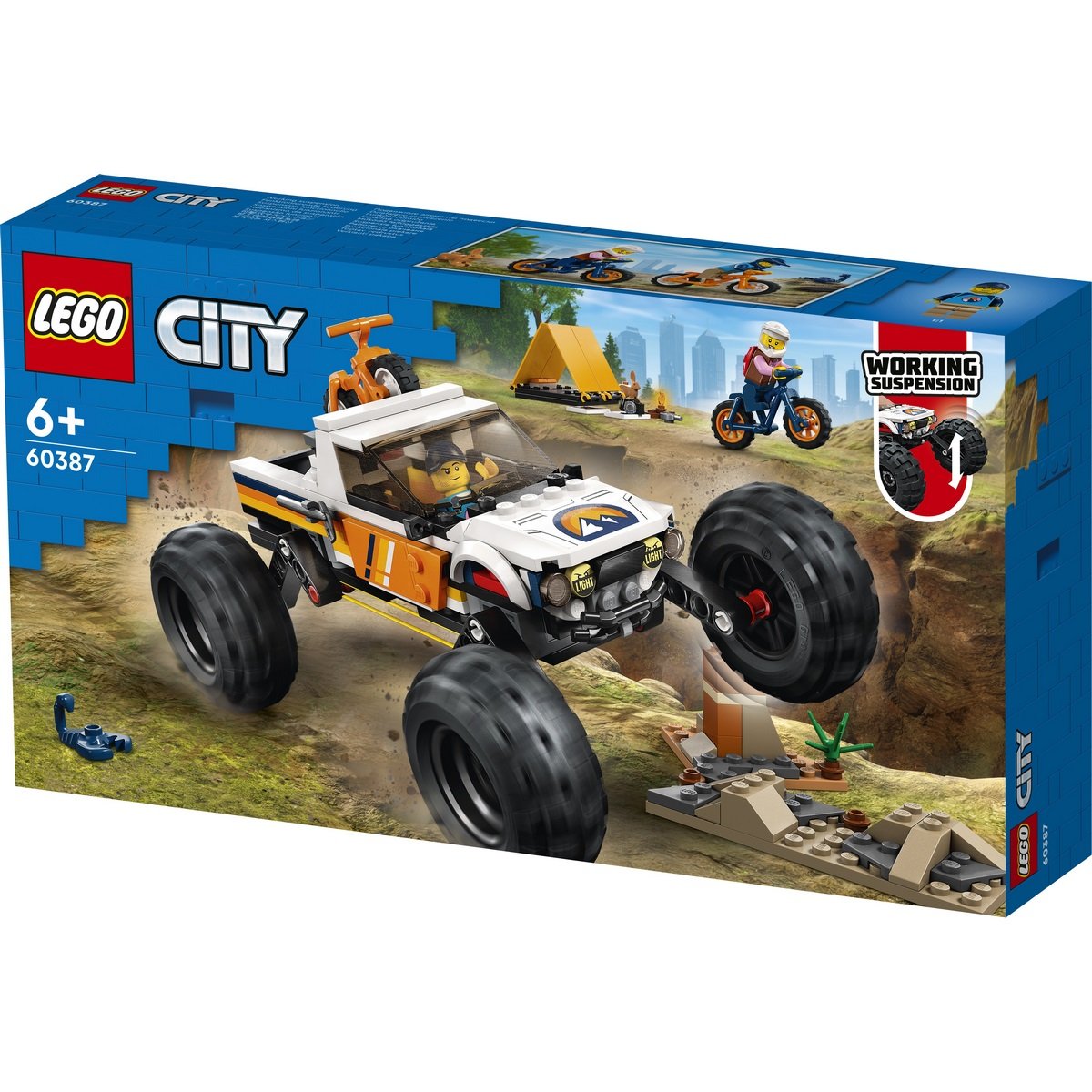 Les aventures du 4x4 tout-terrain Lego City 60387