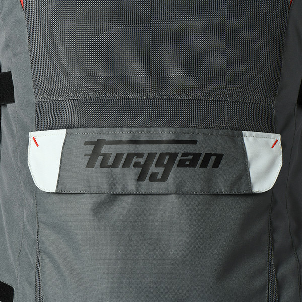 Furygan - Veste Apalaches Vented 2 en 1 Noir / Gris / Rouge