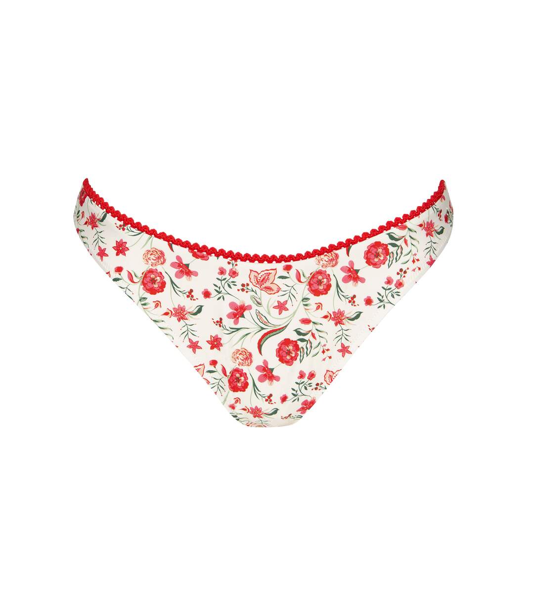 Bas maillot slip de bain taille basse échancré Java Lisca