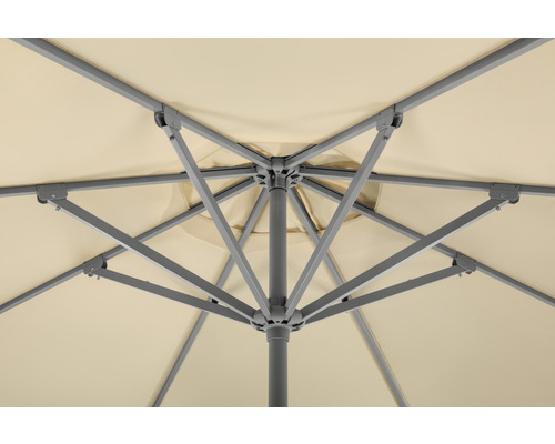 Schneider Rooftop marktparaplu, 350 cm, naturel