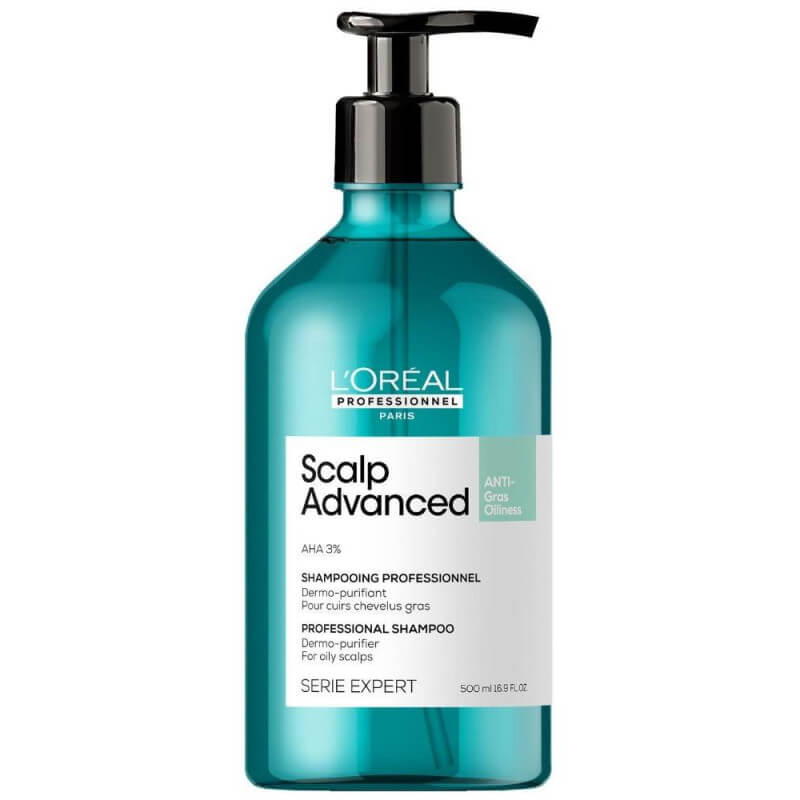 Shampooing purifiant cheveux gras Scalp Advanced L'Oréal Professionnel 500ML