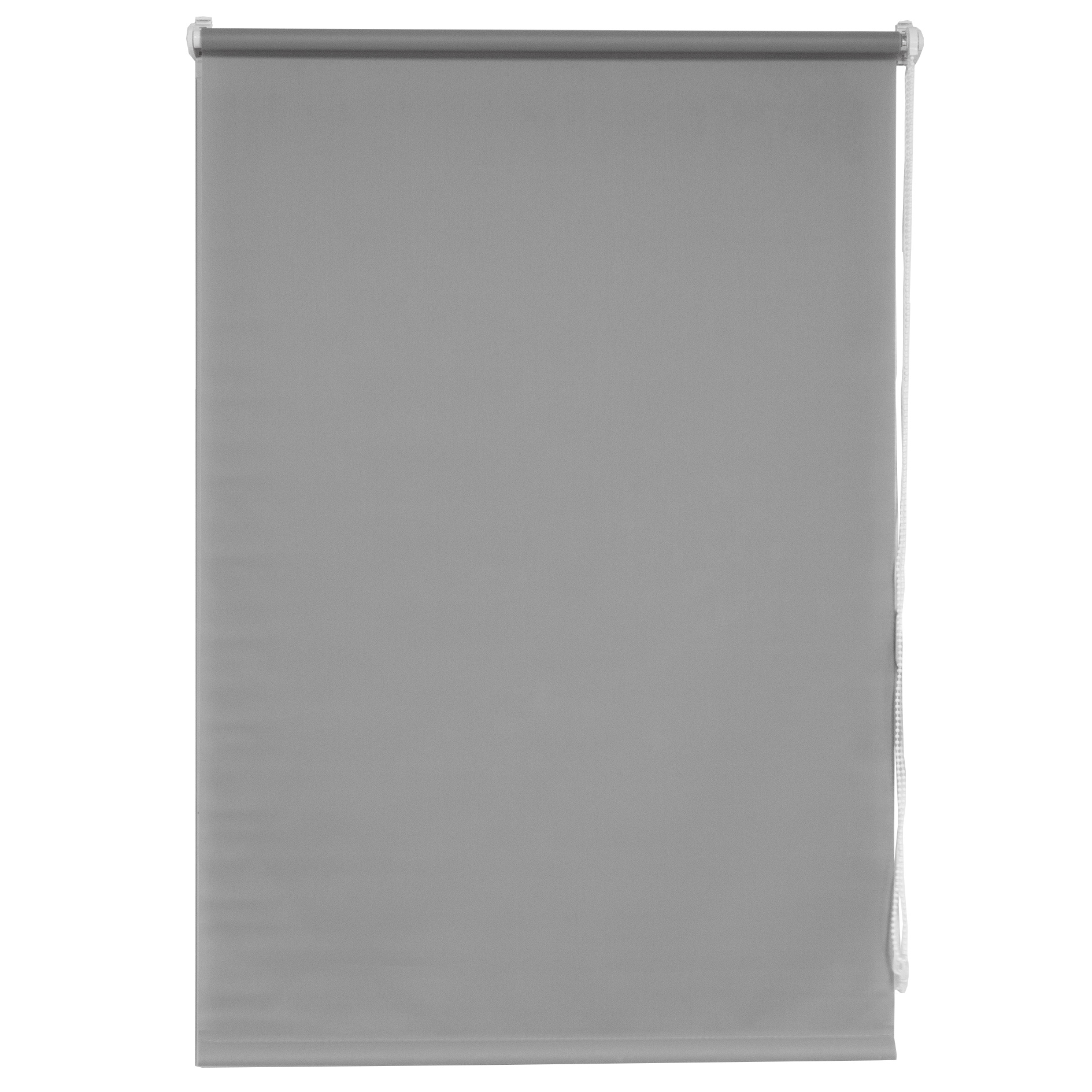 Klemmrollo - grau - 45x150 cm