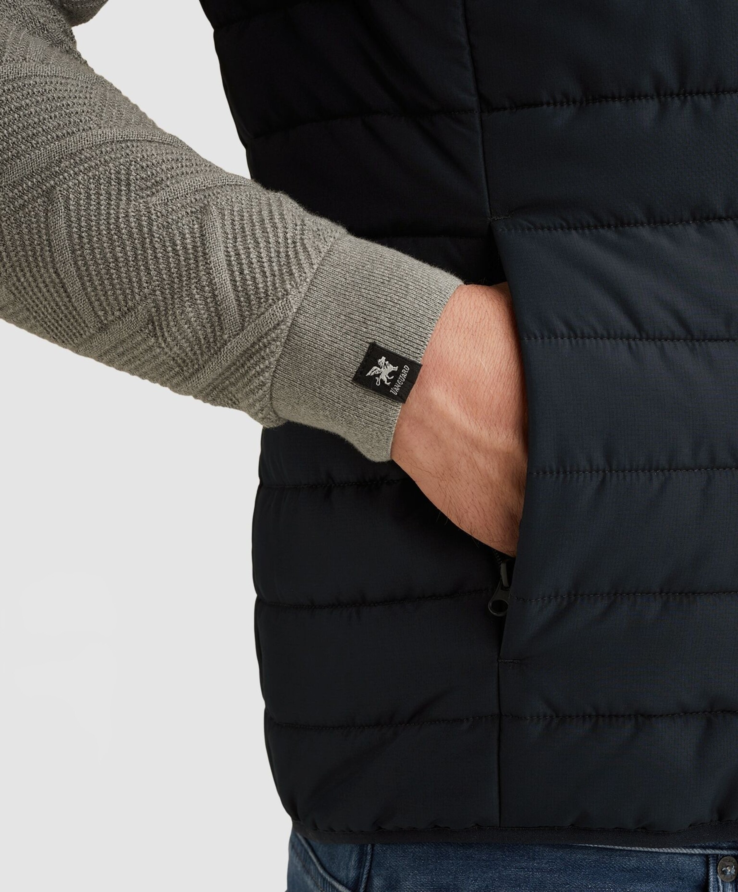 Vanguard Heren bodywarmer blauw