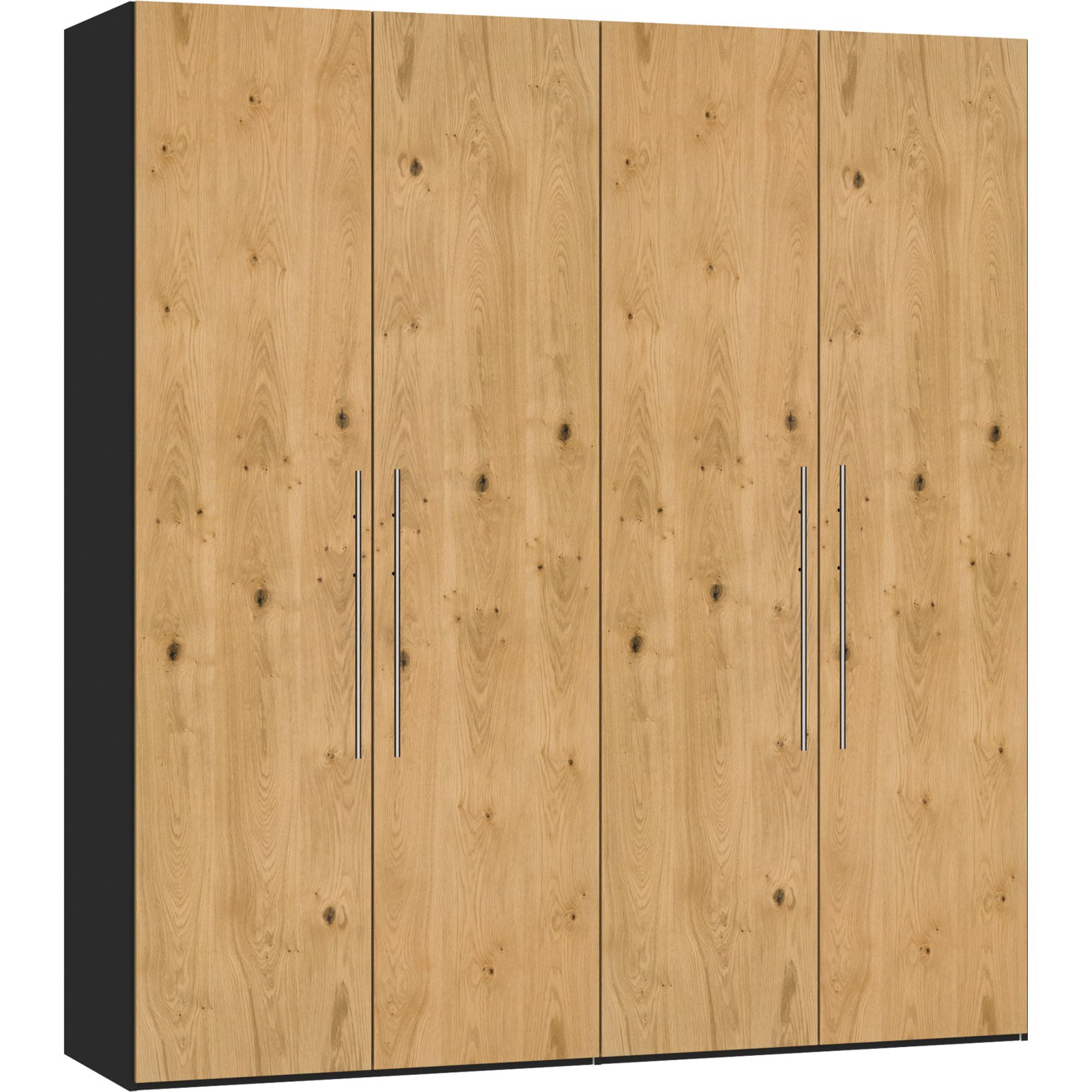 Schrank Schweizer 203 Eiche Furnier schwarz