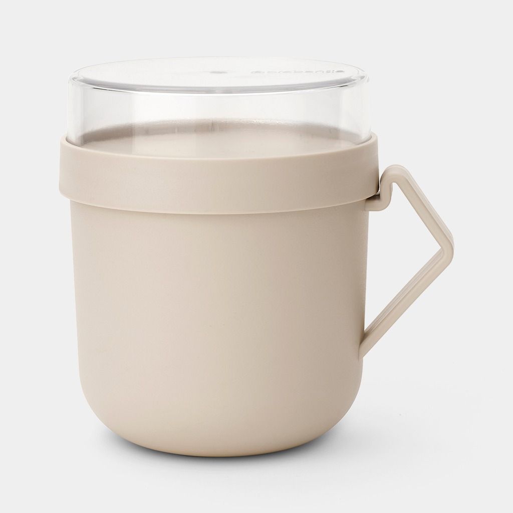 Make & Take Soepbeker, 0,6L, kunststof - Soft Beige