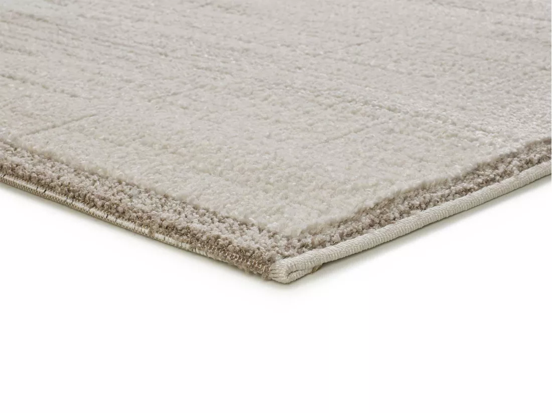 Tapis intérieur - scandinave - crème - 160 x 230 cm - CANDELA