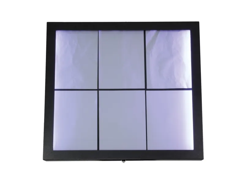Securit® 6xA4 COATED STEEL belyst informationsdisplay