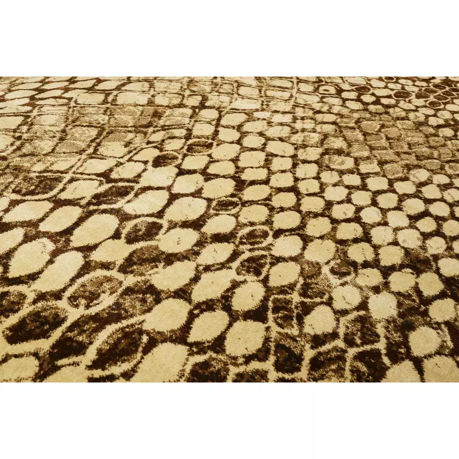 Wecon home Kurzflorteppich Snake beige