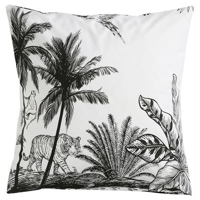 Linge de lit motif jungle - BECQUET CRÉATION