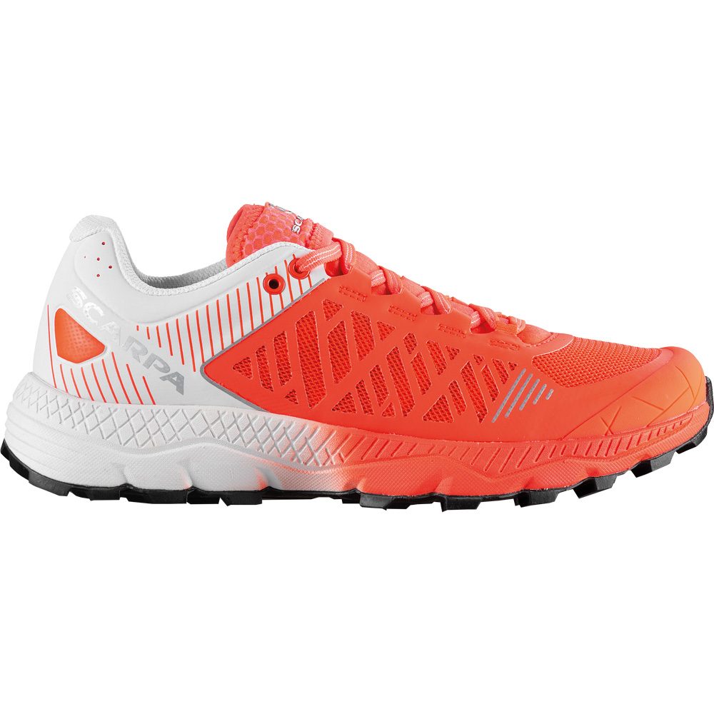 Scarpa Spin Ultra Trailrunningschuhe Damen bright red white
