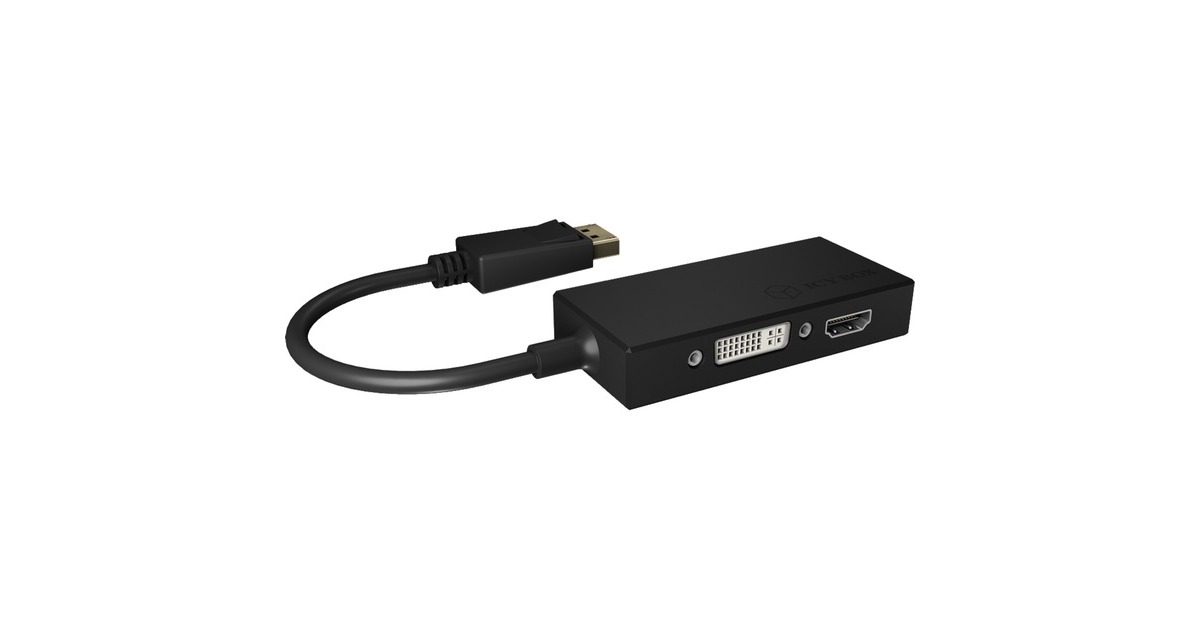 ICY BOXIB-AC1031 adapter  (Zwart)