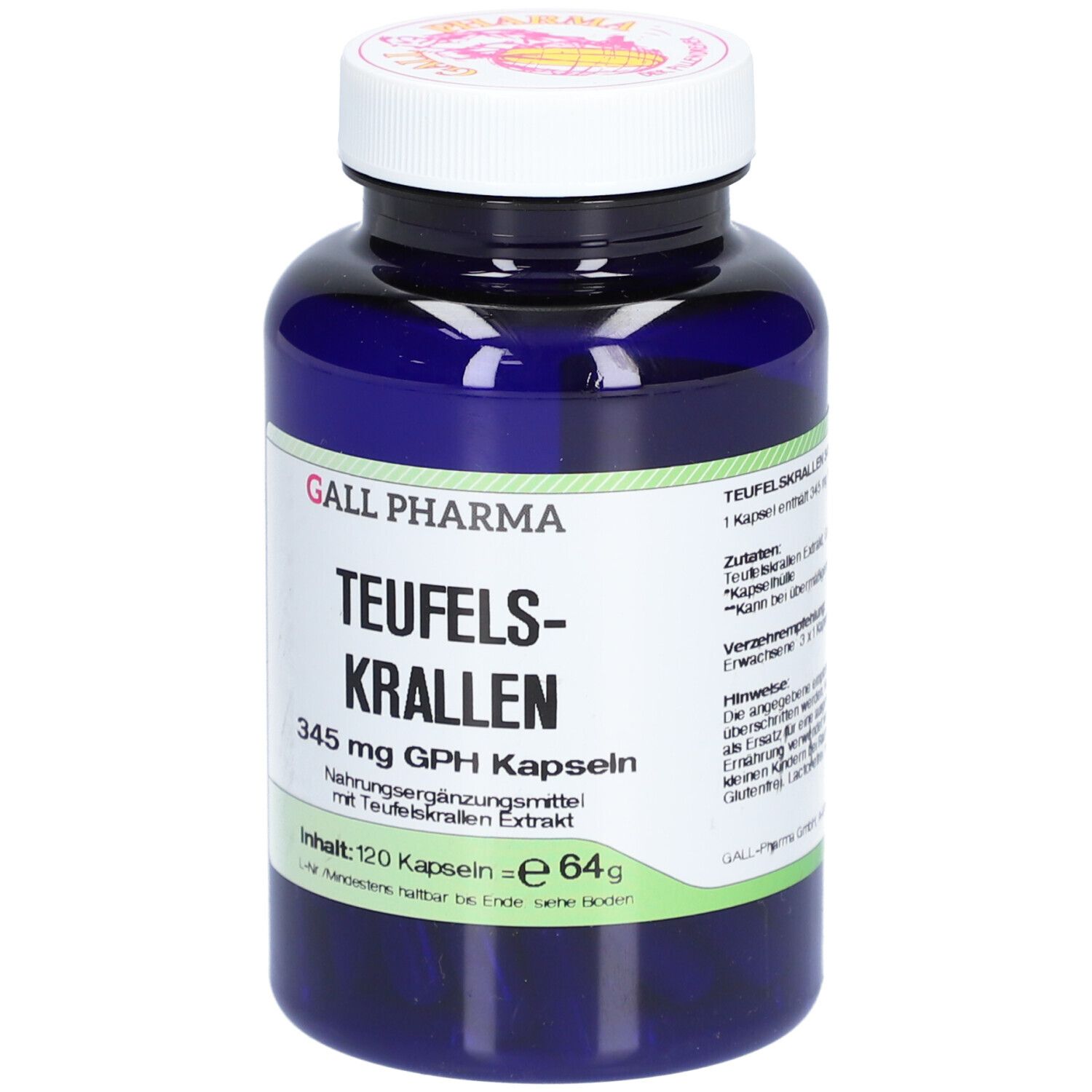 Teufelskrallen 345 mg GPH Kapseln