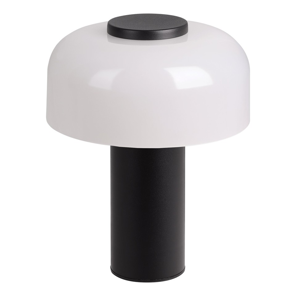 EGLO - PONENTE BORD USB-C OPL. TW M/TOUCH IP44 - Sort/Hvid - 20 cm