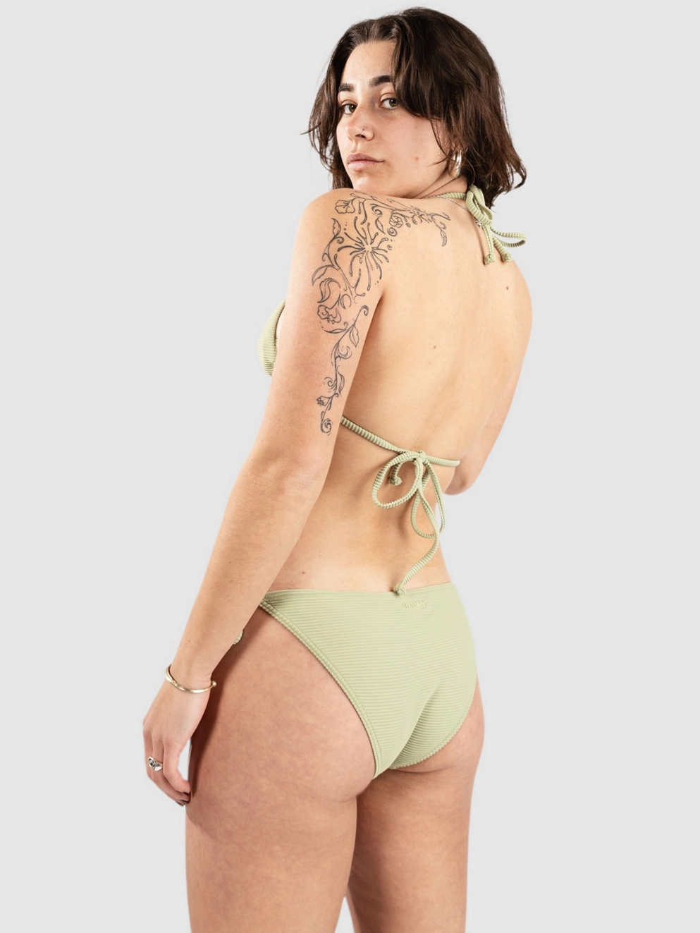 Billabong Tanlines Multi Tri Bikini Top avocado