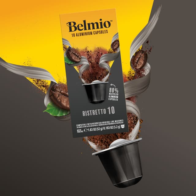 Belmio Ristretto kaffekapsler til Nespresso (10 pakker)
