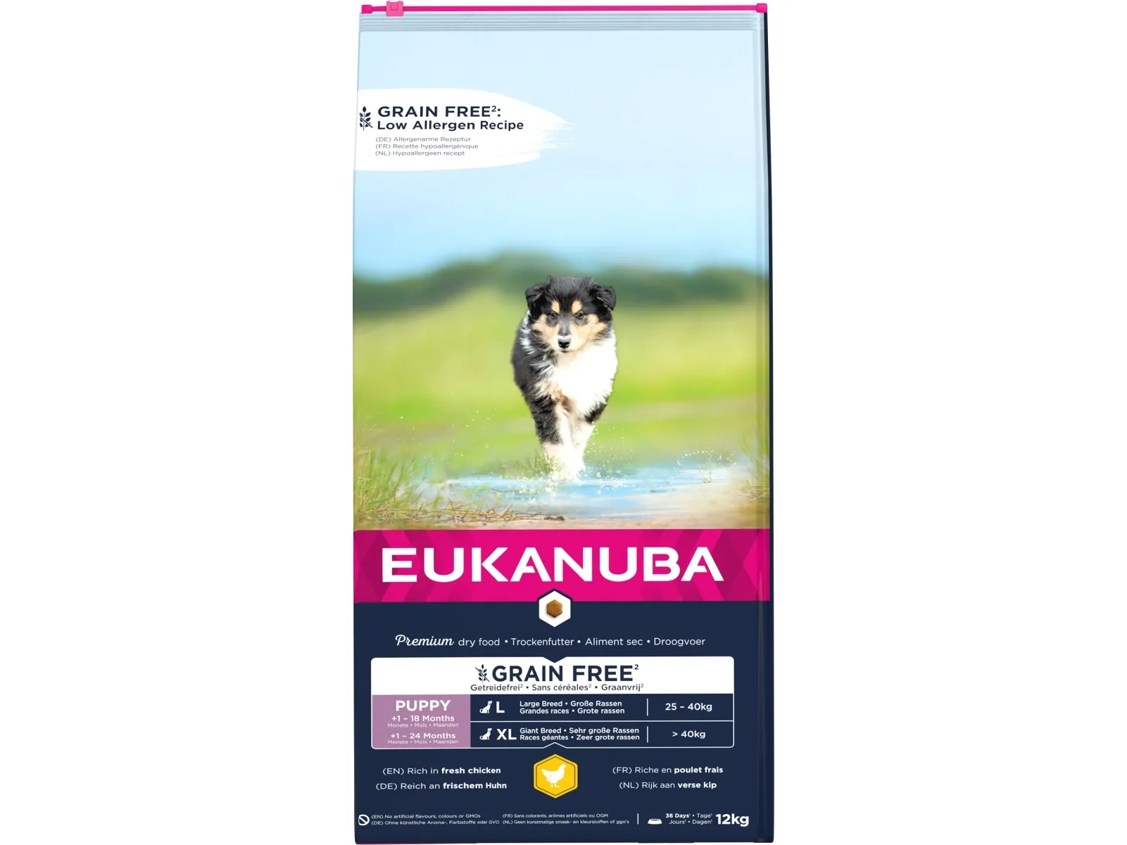 Eukanuba Euk Puppy Small/Medium Grainfree Chicken 12KG