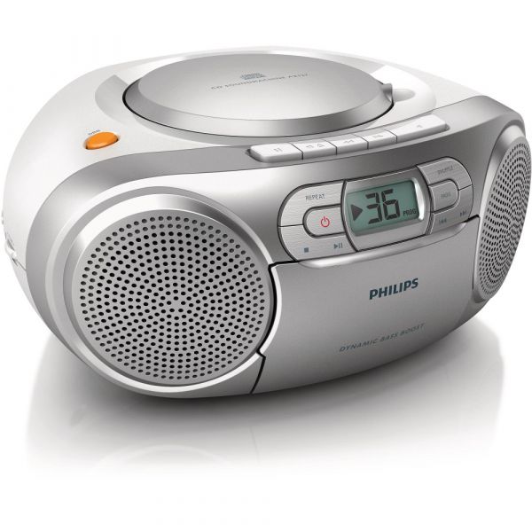 Philips Rádio CD/FM/Cassette Portátil Soundmachine AZ127/12