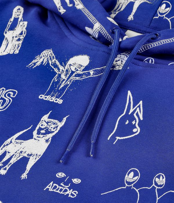 adidas Dill Hoodie (team royal blue white)