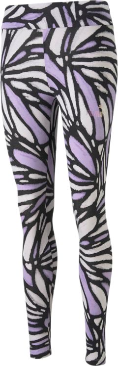 PumaESS+ NOVA SHINE AOP Leggings - gemustert