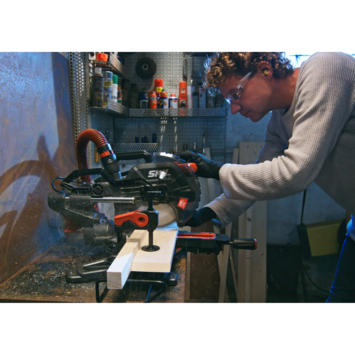 SKIL afkortzaag (verstekzaag) 216mm 1310AA 1600W inclusief trekfunctie, laser en snelklem