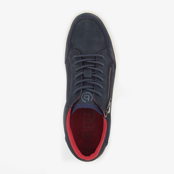 Bugatti leren heren sneakers met rits