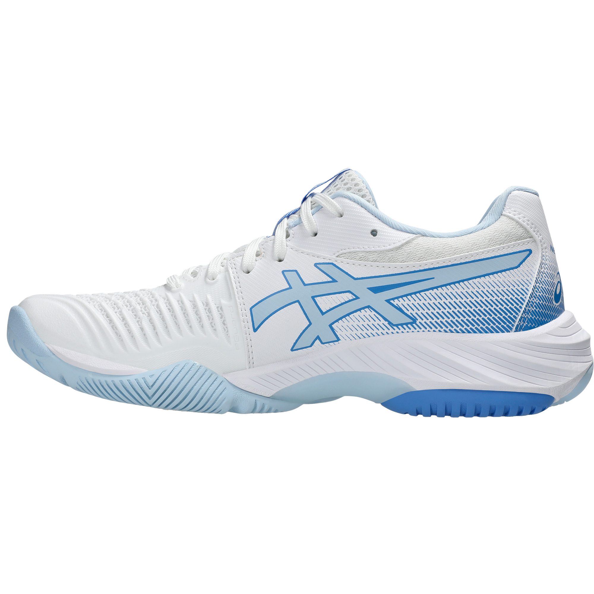 ASICS Netburner Ballistic FF 3 Hallenschuhe Damen weiß