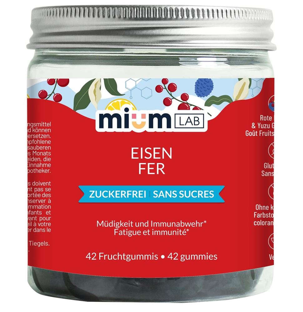 MIUMLAB Gummies Eisen Ds 42 Stk