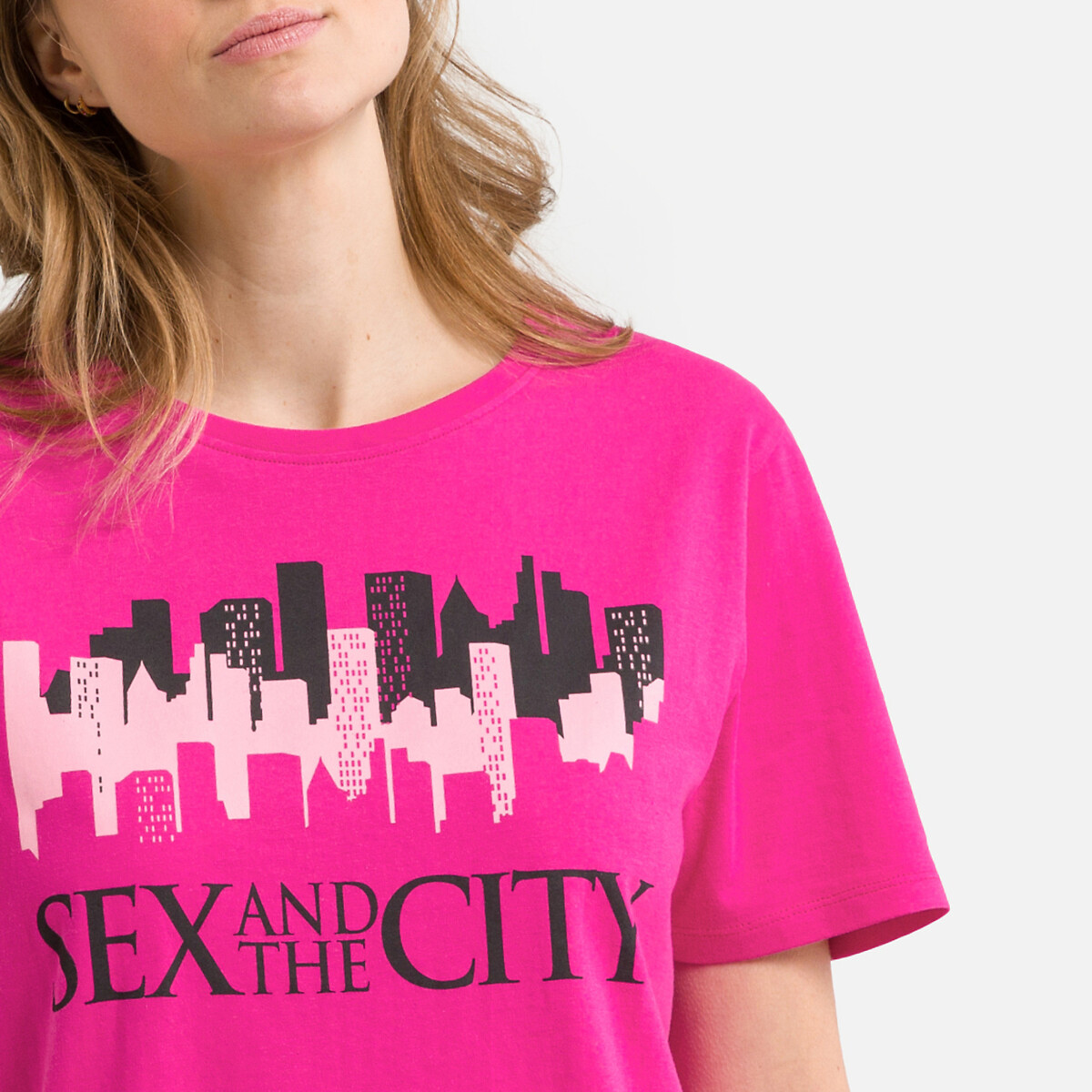 SEX AND THE CITY<br>Camisola de mangas curtas Sex and the City