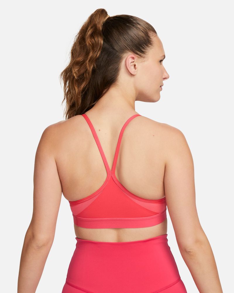 Brassière Nike Indy Rouge Corail pour femme