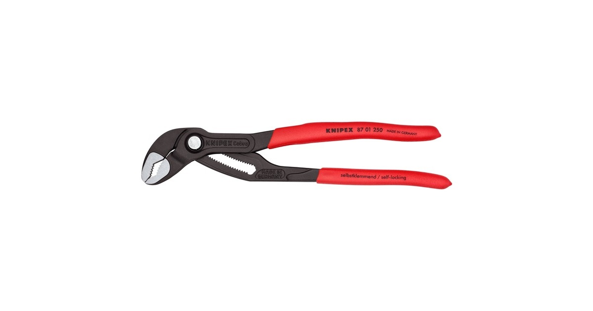 KNIPEXKracht-set 00 20 10 tangenset  (Zwart, 3-Delig)