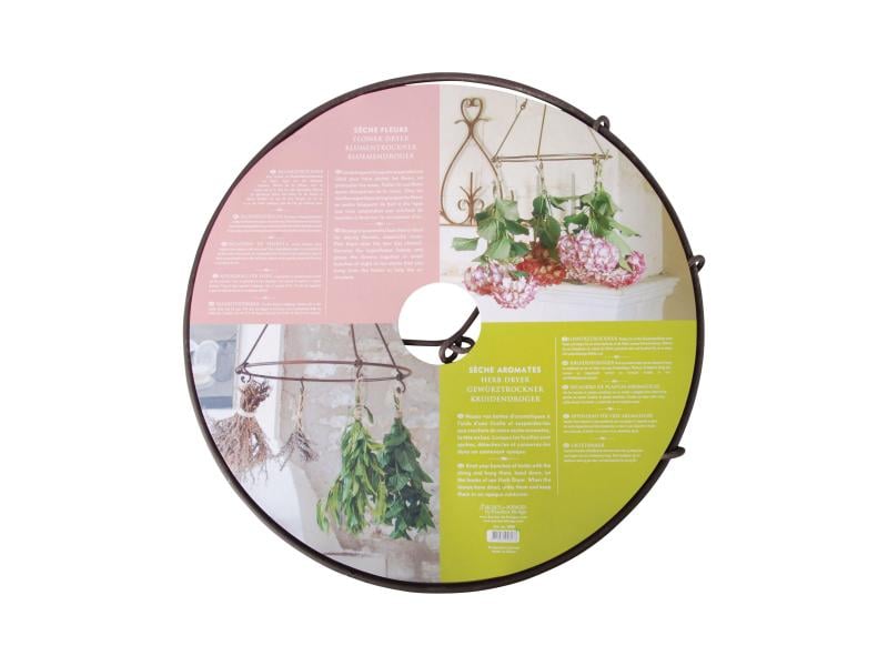 Esschert Design Hängedekoration Blumen- und Kräutertrockner Design-Blumen- und Kräutertrockner