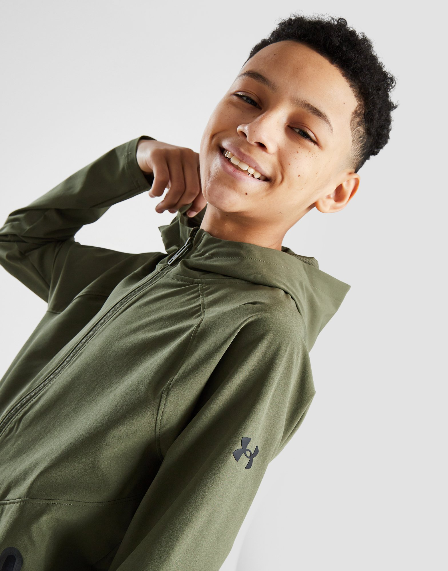 Under Armour Sweat à Capuche Zippé Unstoppable Junior