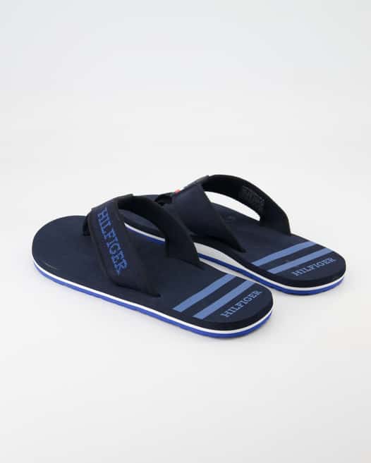 Tommy Hilfiger Beach Sandal Zehentrenner in Blau