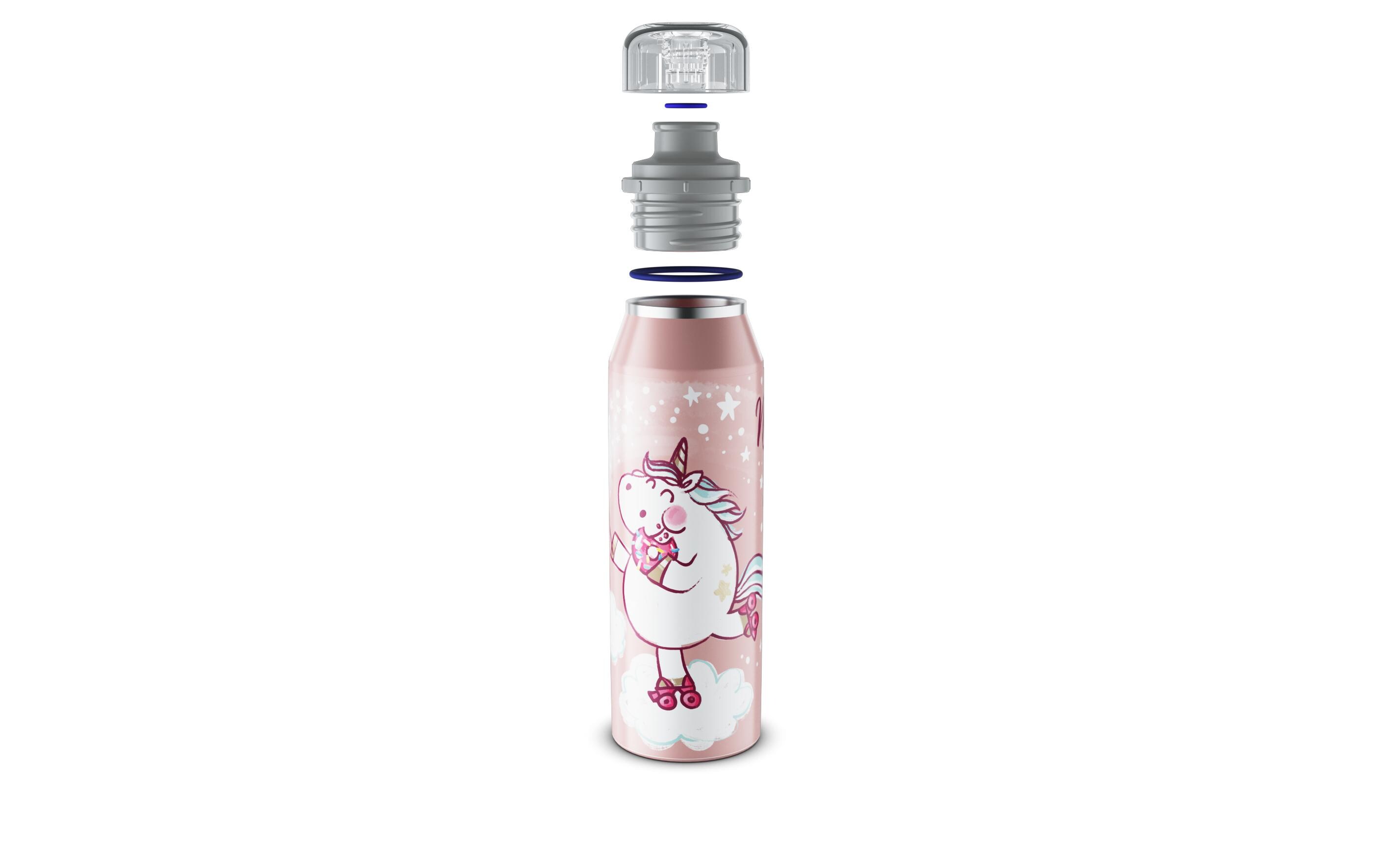 Thermosflasche Kids Unicorn 500 ml, RosaIsolierflasche