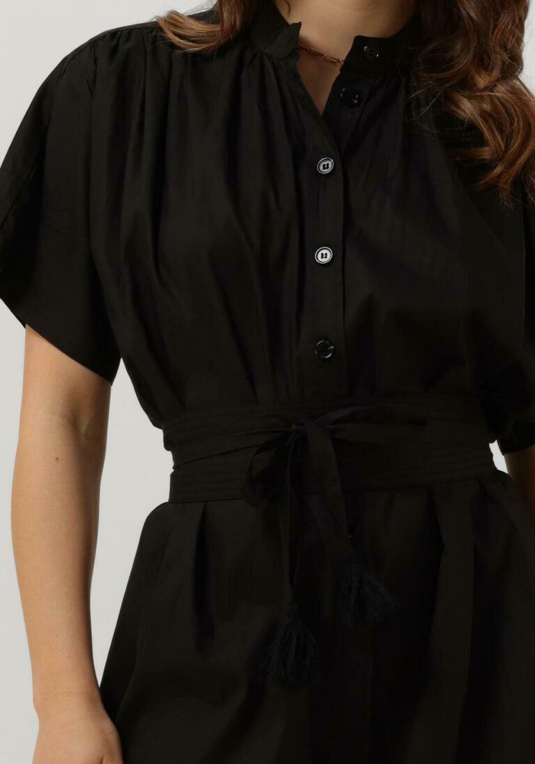 VANESSA BRUNO zwarte vanessa bruno midi jurk ciao