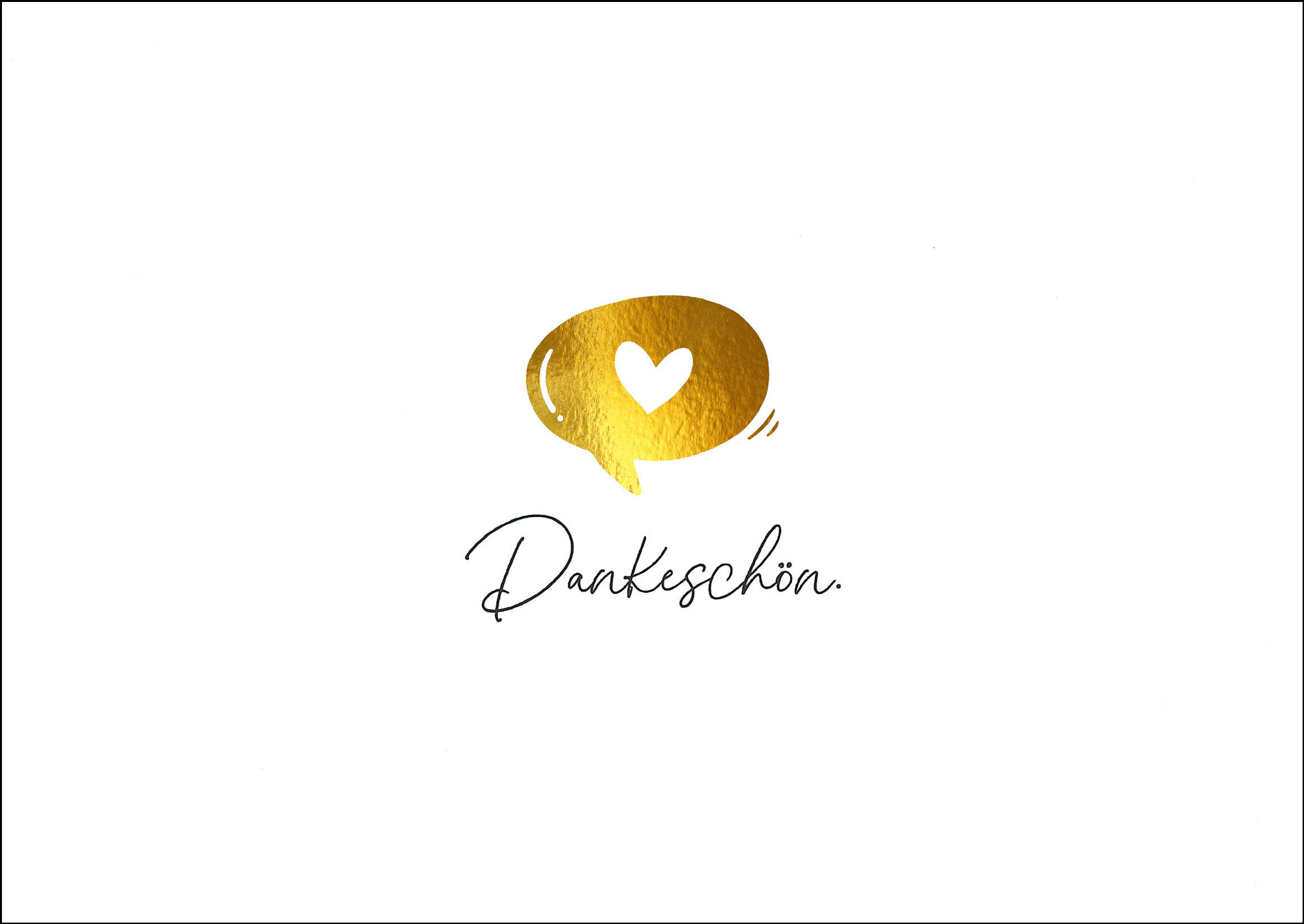 Postkarte 'Dankeschön' günstig bestellen