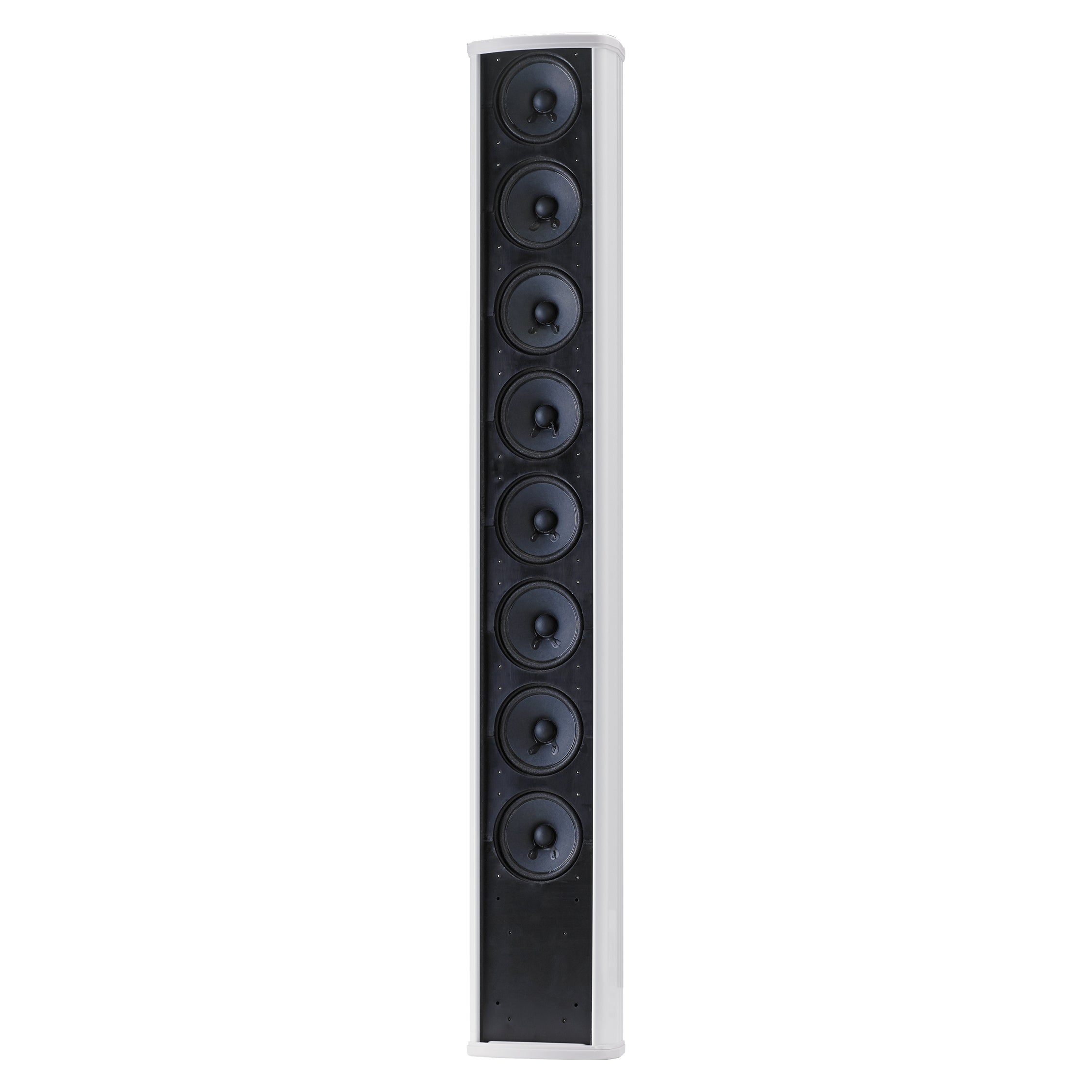 Audiophony CLS880 100V zuilluidspreker 8x 2.5 inch IP44 wit - 80 Watt